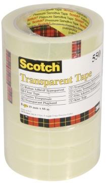 280632 3M FT510063090 Disktape SCOTCH® 550 19mmx66m transp. 